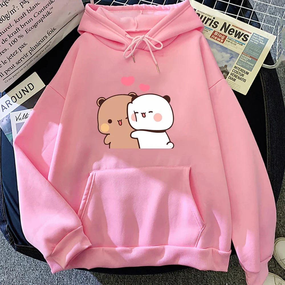 Cartoon Panda Bubu And Dudu Women Plus Size