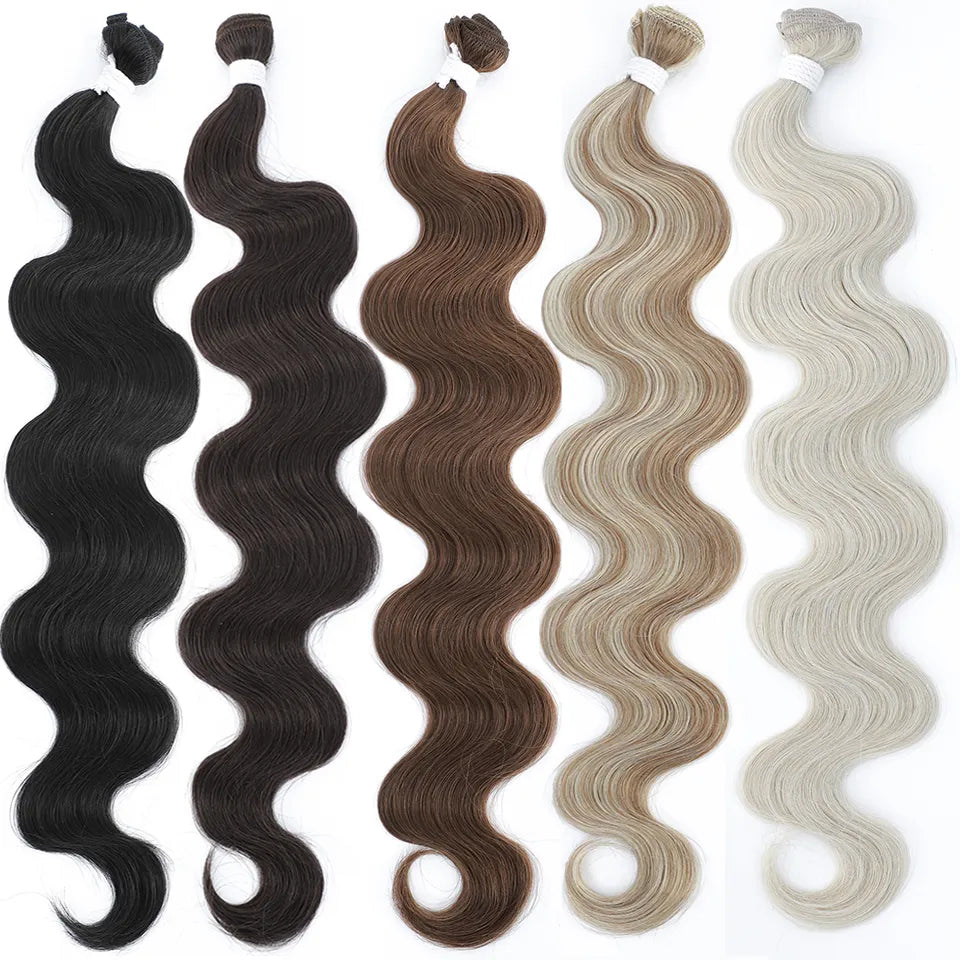 Colorful Body Wave Hair Bundles 613 Piano Blonde