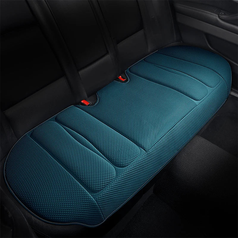 Universal Car Seat Covers Front Back Blue Cushion