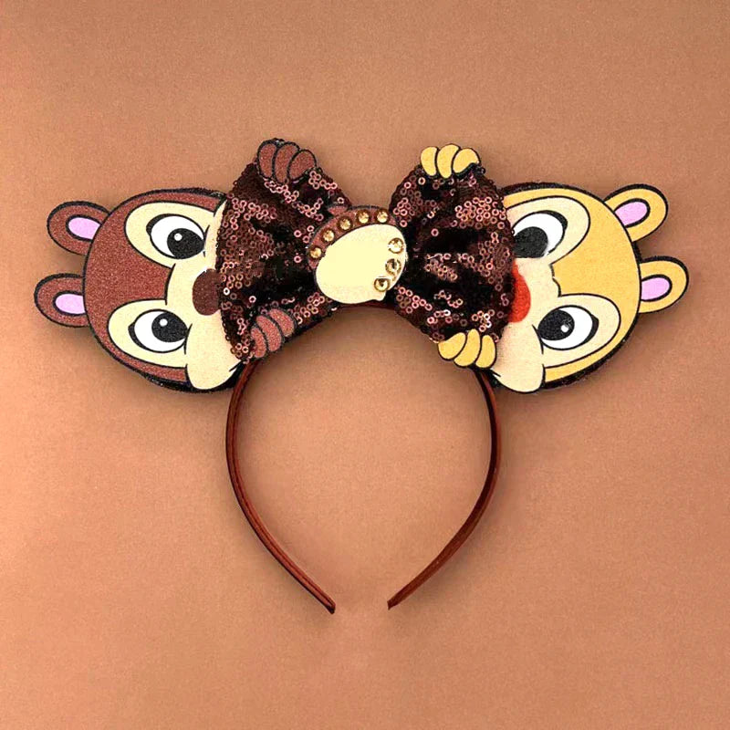 Chip and Dale Mickey Mouse Ears Headbands Women