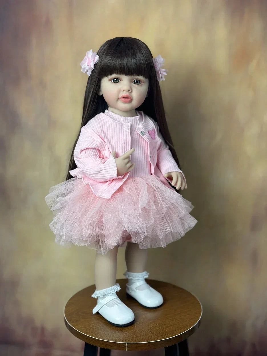 BZDOLL 55CM 22Inch Can Stand Reborn Baby Lifelike