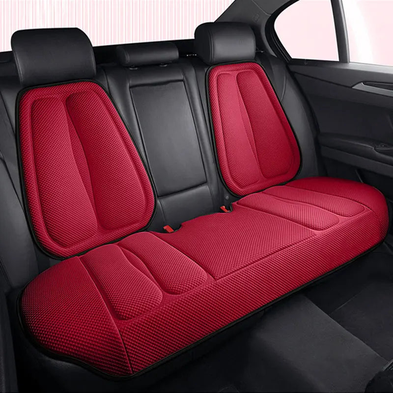 Universal Car Seat Covers Front Back Blue Cushion