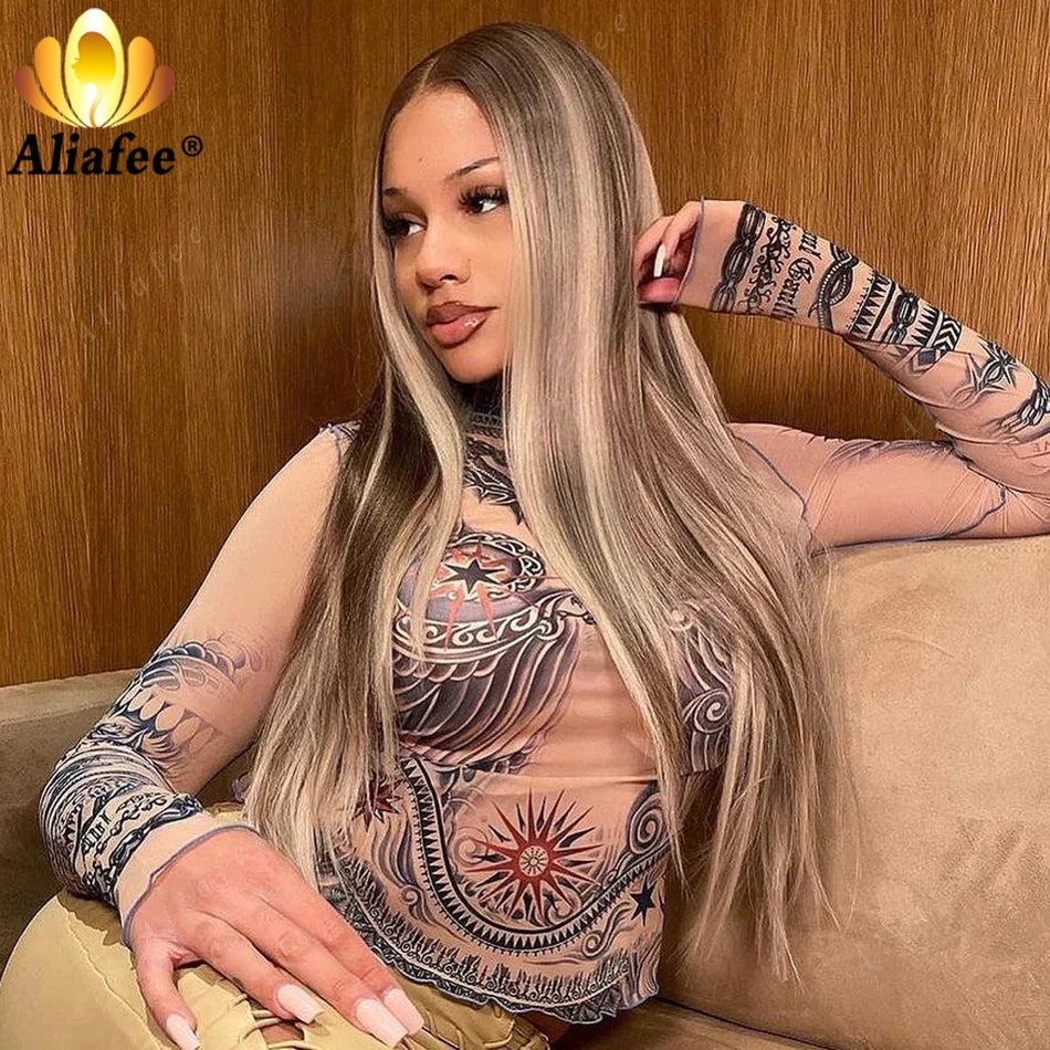 Highlight hd 13X6 Lace Frontal Wig Human Hair