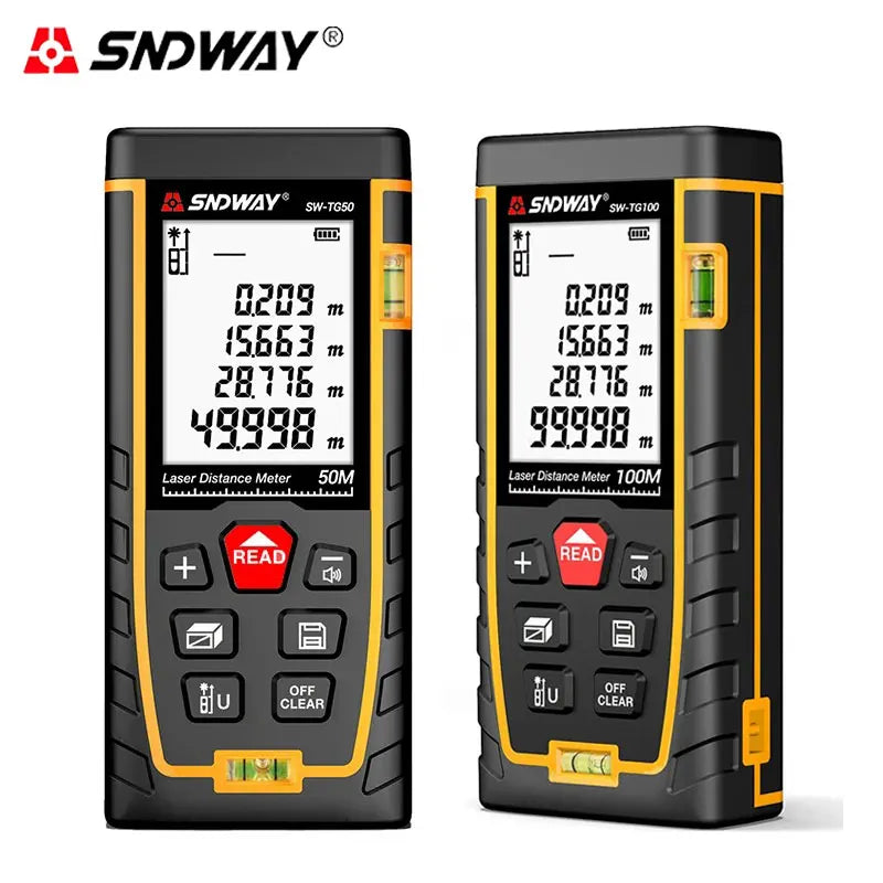 SNDWAY 50M 70M 100M 120M Metal Detector Laser