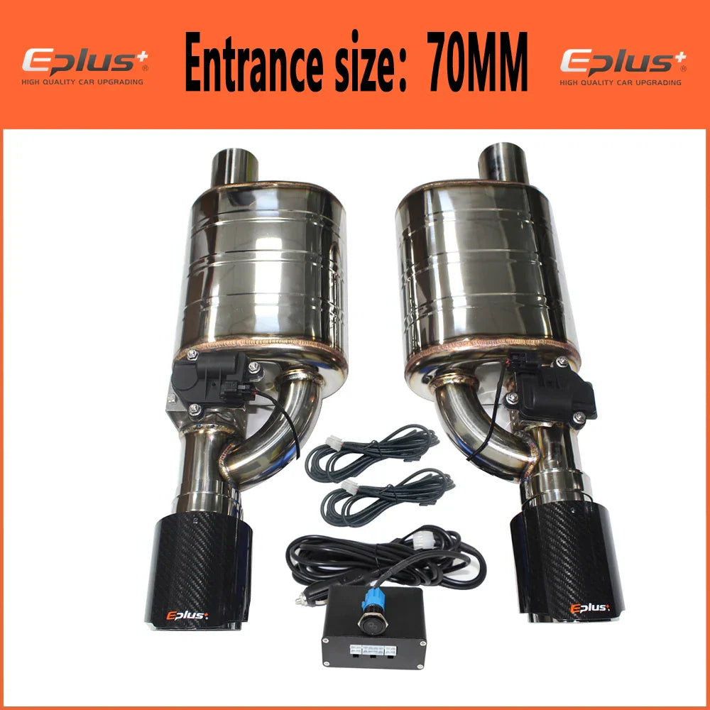 EPLUS 1 Pair 2pcs Car Exhaust System Electric