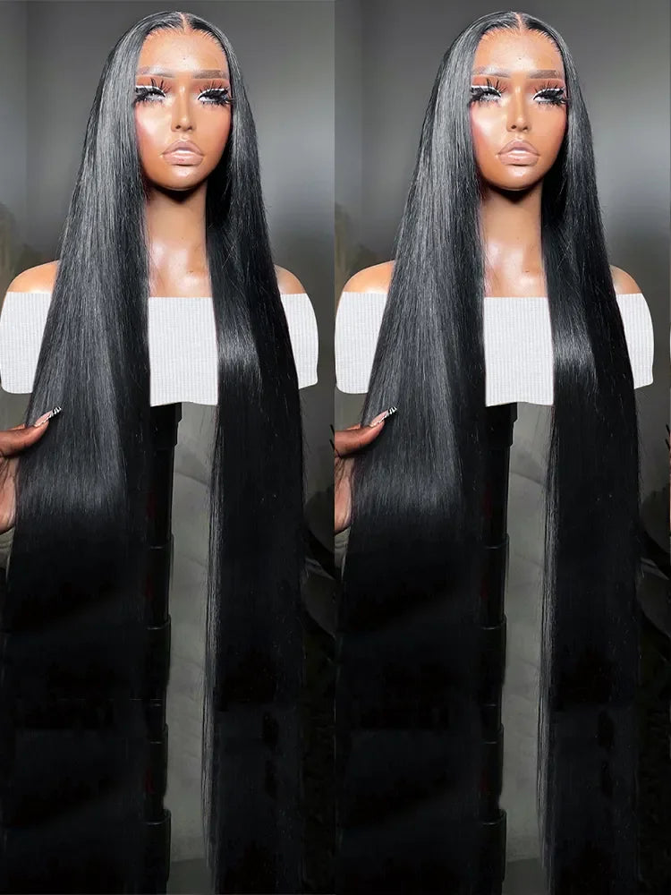 Rosabeauty 13x6 Straight Lace Front Wig Human Hair