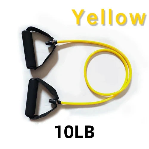 5 Levels Resistance Bands with Handles Yoga Pull