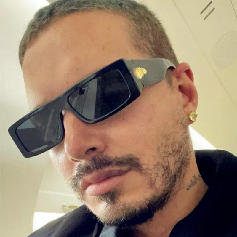 OLOPKY 2022 Square Sunglasses Men Luxury Brand Designer