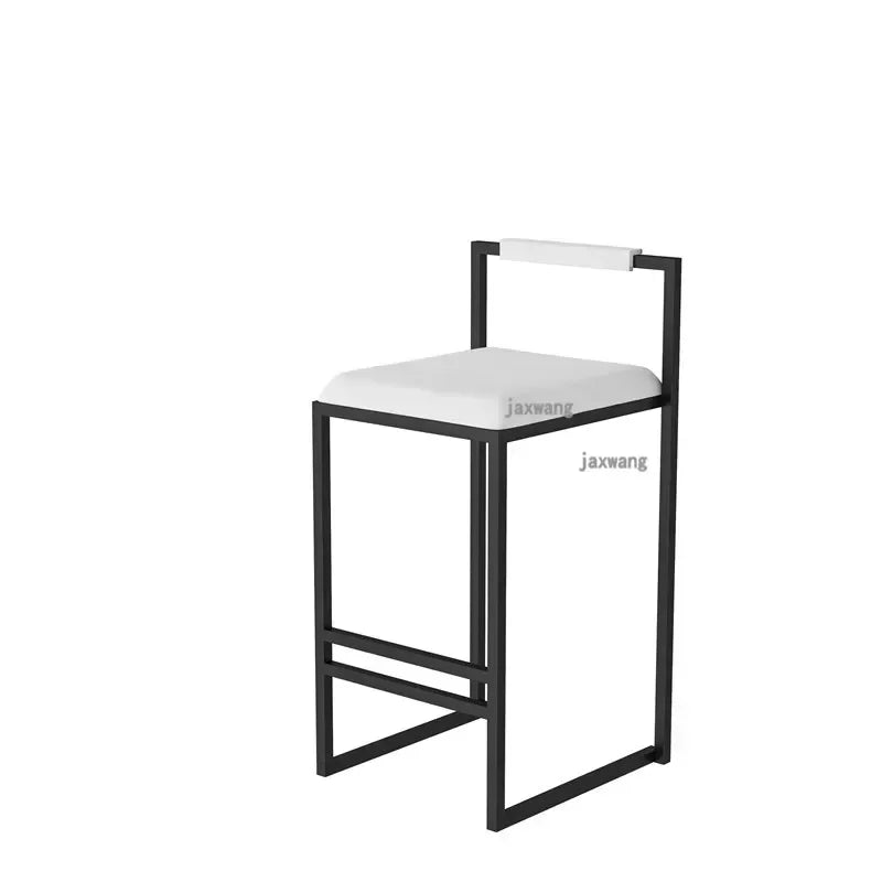 Modern Velvet Cushion Bar Chairs for kitchen Nordic
