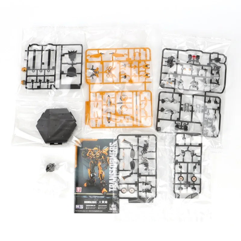 Transformer Toy Bumblebee Action Figure Mecha Assembled Glue-Free