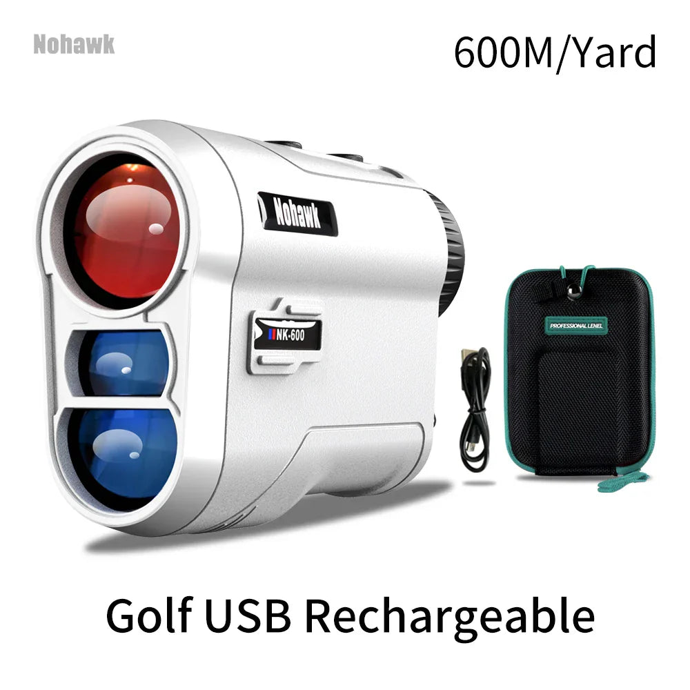 Nohawk 600M 1000Y Golf Laser Rangefinder for Hunting