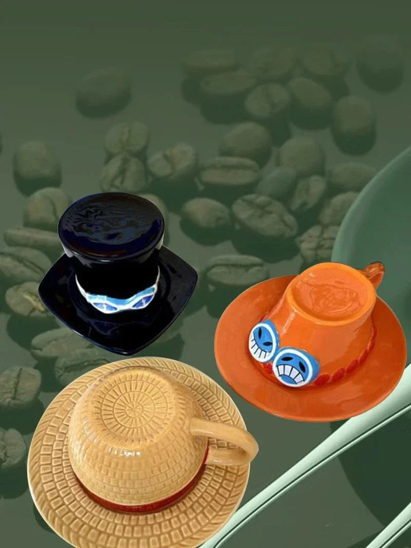 ONE piece Mug Cup Luffy Ace Sabo Mug