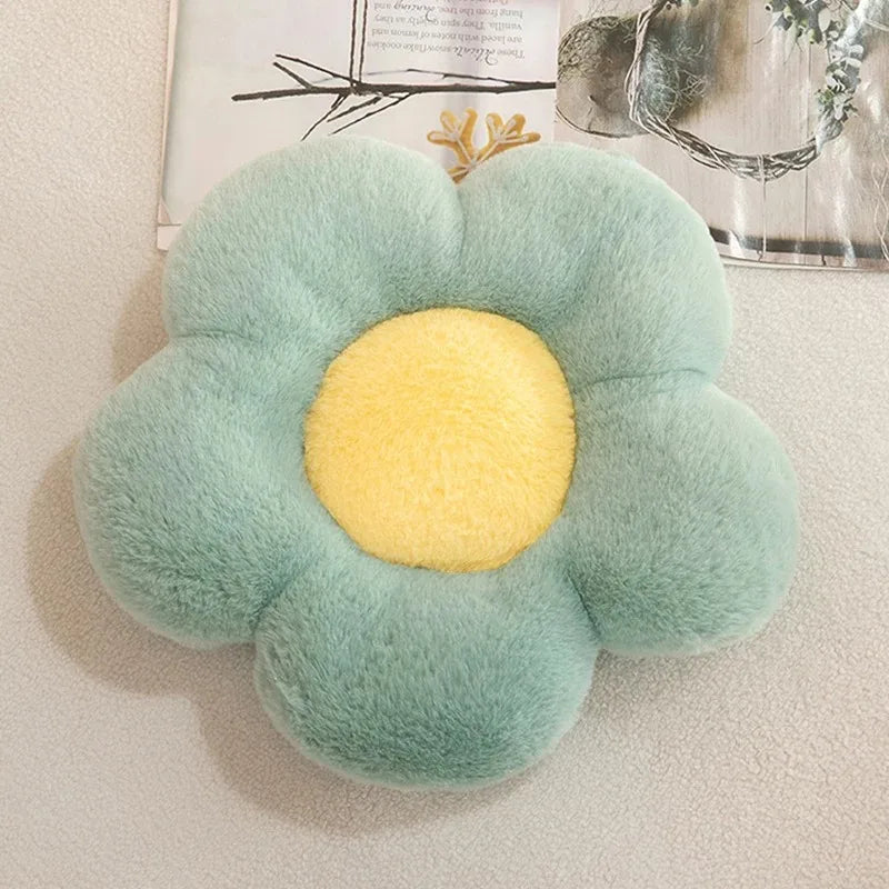 35cm Stuffed Daisy Flower Seat Cushion Sunflower Shape
