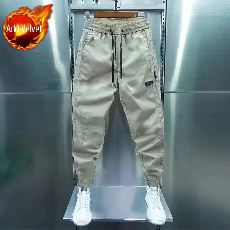 Cotton Joggers Cargo Pants Men Streetwear Hip Hop