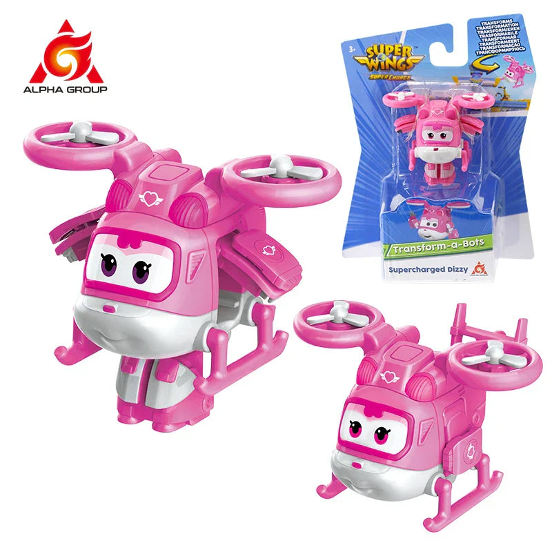 Super Wings Mini Transforming Shine 2 Inches Transform