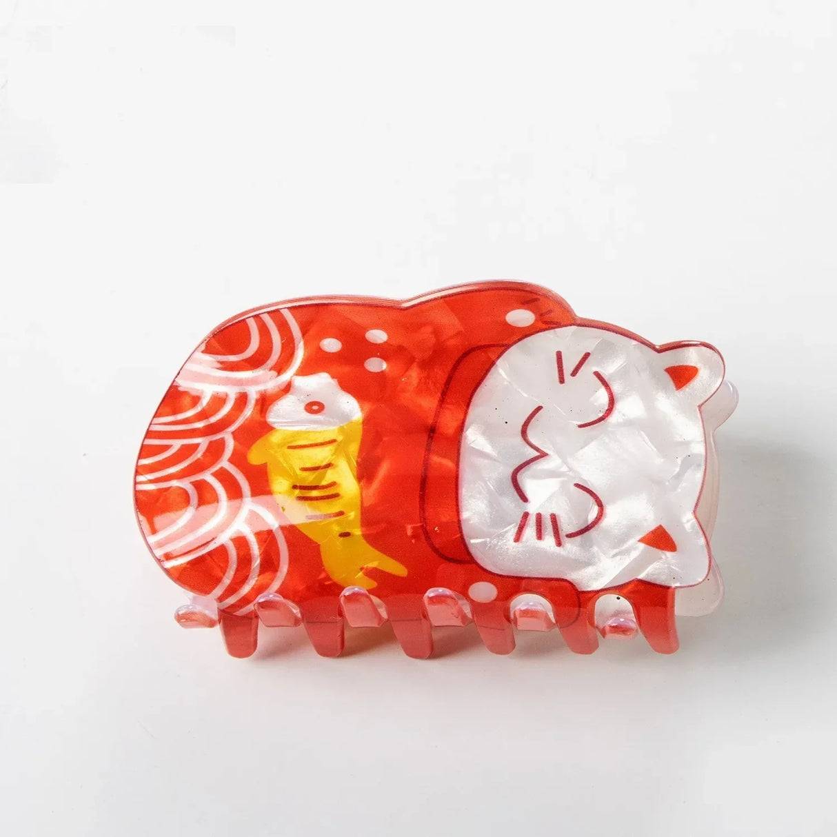 Muweordy New Fortune Cat Hair Clips Cartoon Claw
