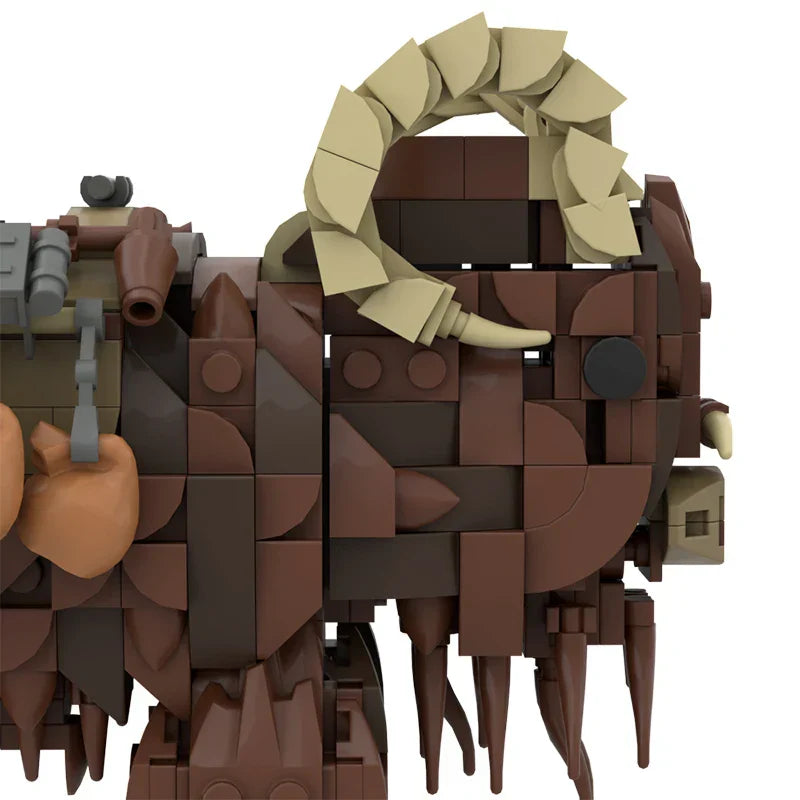 MOC Animal Beast wild ox Wars Medium Size