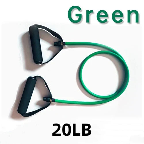 5 Levels Resistance Bands with Handles Yoga Pull