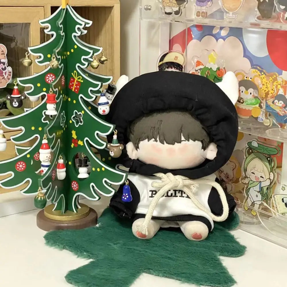 20CM Doll Clothes Ox Horn Sweather Color Match