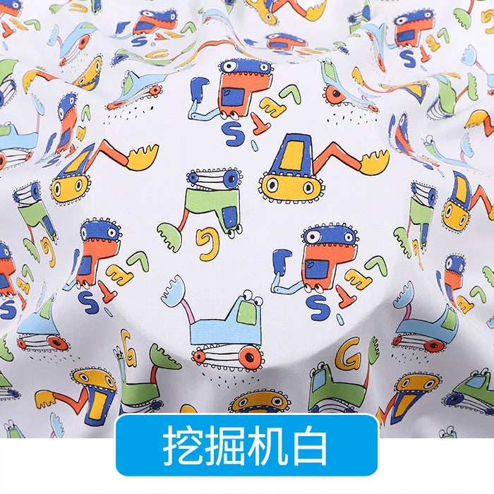 Artificial cotton fabric in stock wholesale of summer