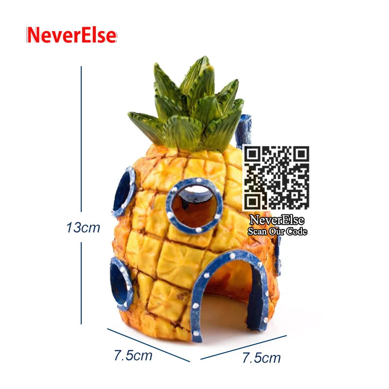 Aquarium Decorations Ornament aquarium Accessory Fish Tank Pineapple