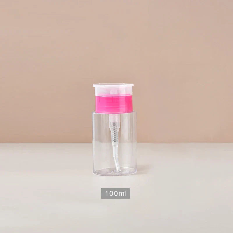 1pcs Press Pumping Bottle Refillable Dispenser Bottles Multi-use
