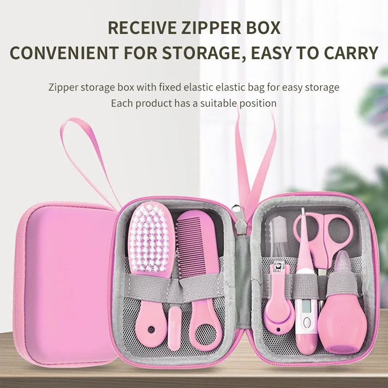 8 PCS Child Care Cleaning Set Nail Clippers