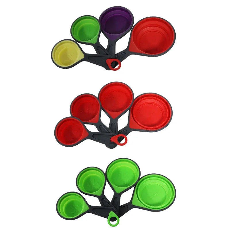 Bakeware Measuring Cups 4-Piece Measuring Spoons Set Kitchen