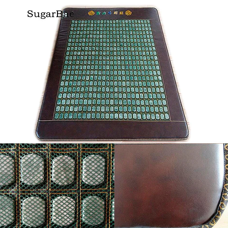 Tourmaline Infrared Heating Massage Cushion Warm Jade Bed