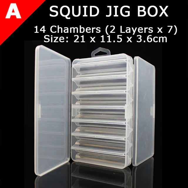 1PC Fishing Accessories Plastic Fishing Lure Box /