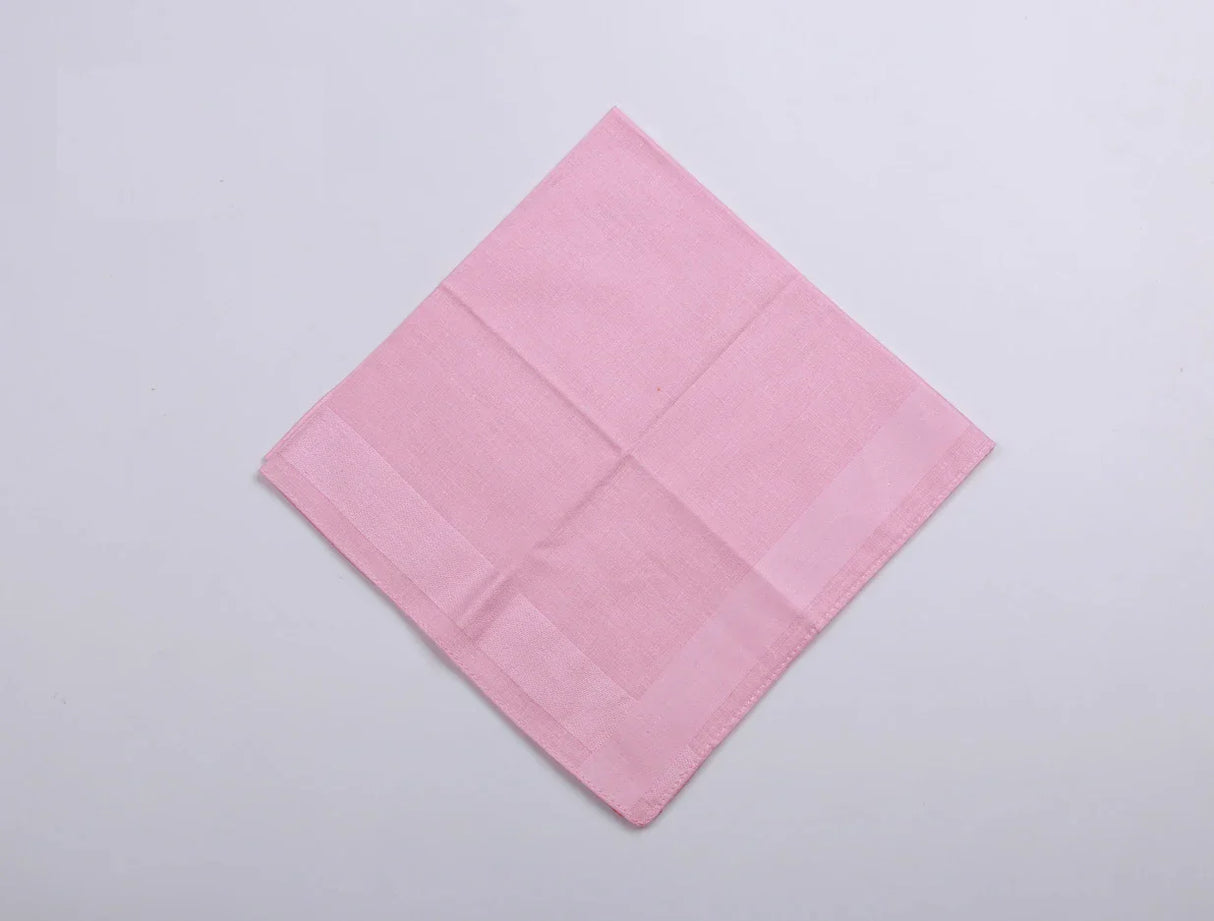 Cotton high-end solid color Handkerchief Park Mountain Road
