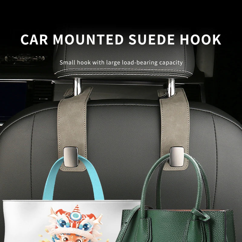 SEAMETAL Car Seat Back Hook Universal Hidden Headrest