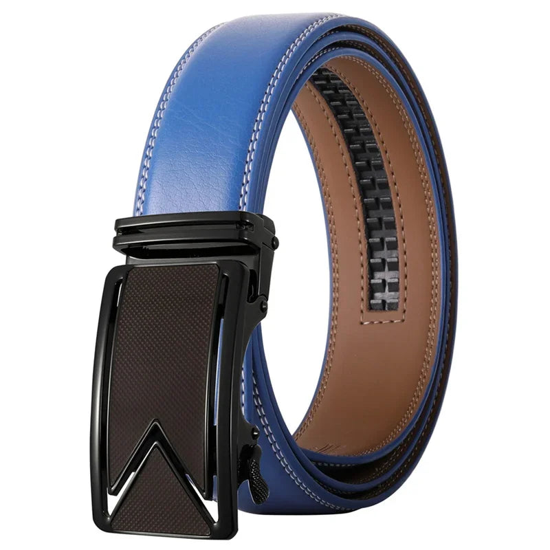 Plyesxale Men Belt 2024 Cowhide Genuine Leather Belts