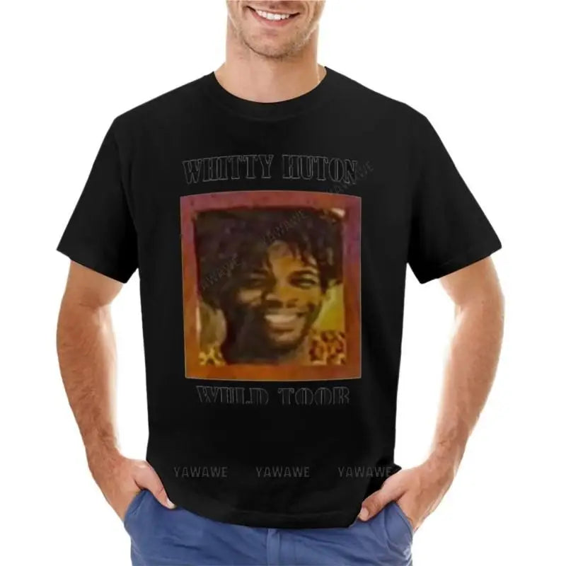 WHITTY HUTON WULD TOOR T-Shirt plain t-shirt funny