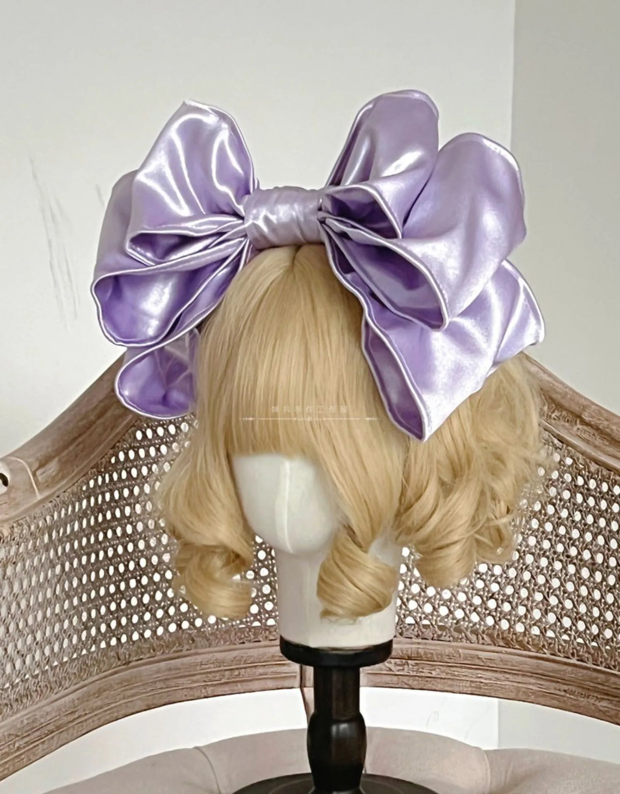 Lolita Handmade Cute Headwear Girls Oversized Bow Headband