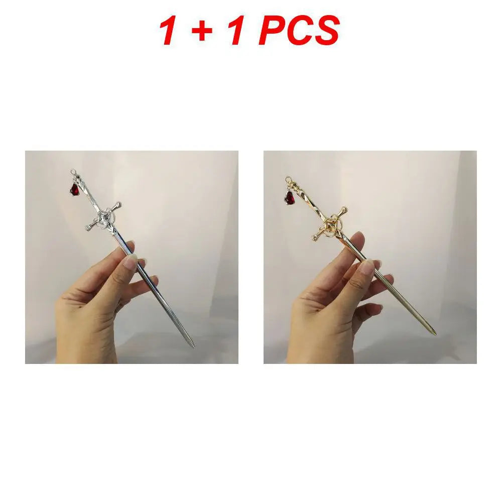 New Retro Sword Hairpin Hair Jewelry Chinese Simple