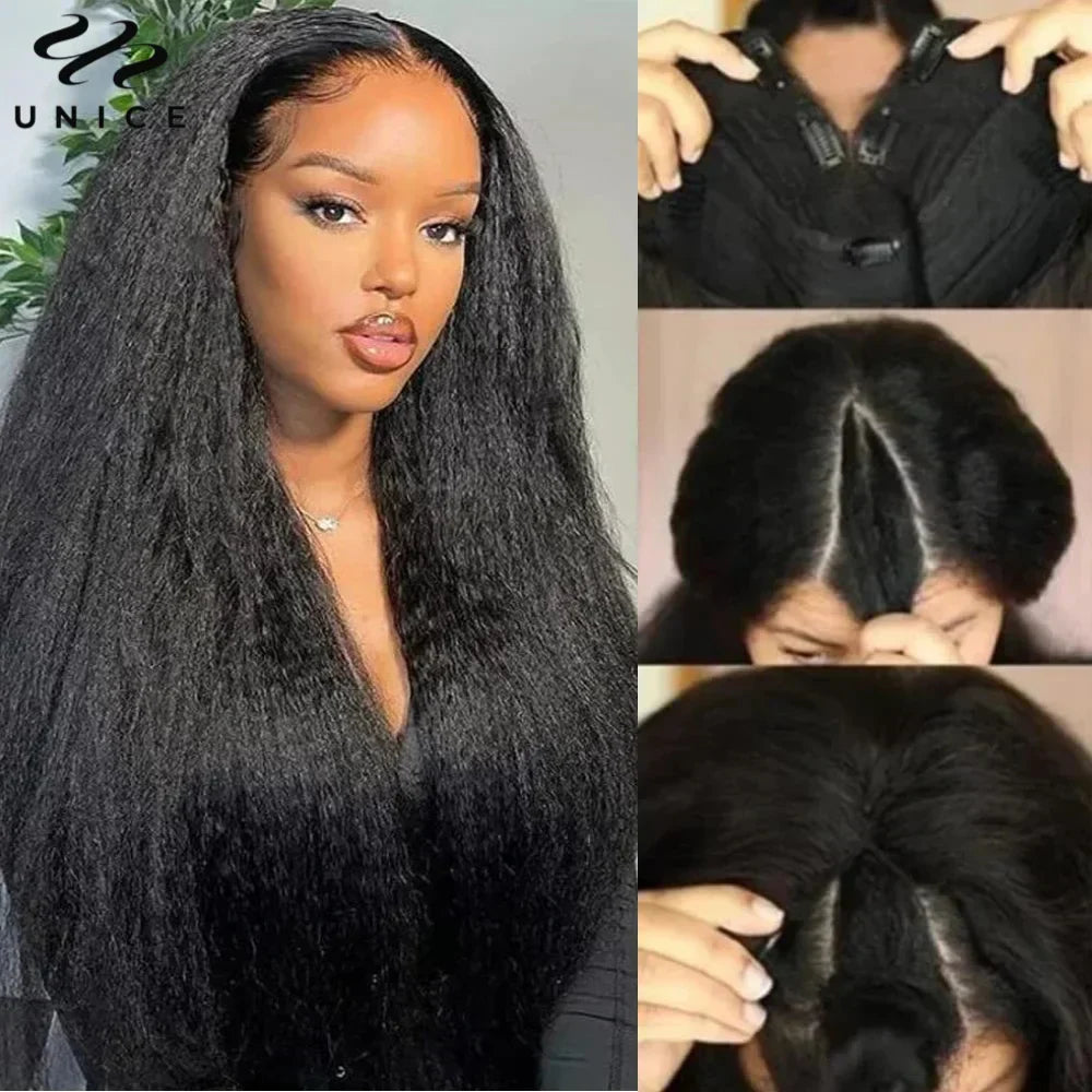 UNice Hair V Part Wig I-Part Wig Human