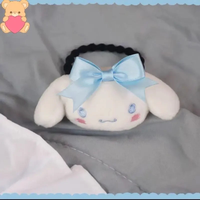 Kawaii Lolita Hairpin Cinnamoroll Sanrio Plush Cartoon Cute