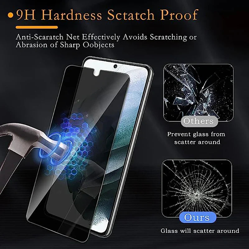 Anti Spy Tempered Glass For Samsung Galaxy S24