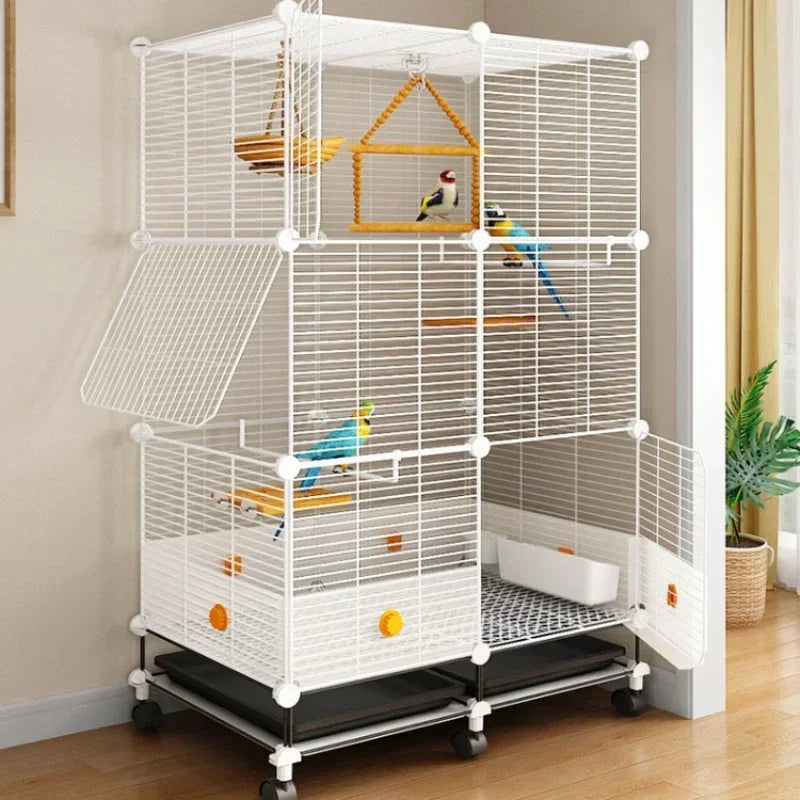 Large Parrot Stand Accessories Bird Cage Decoration Outdoor