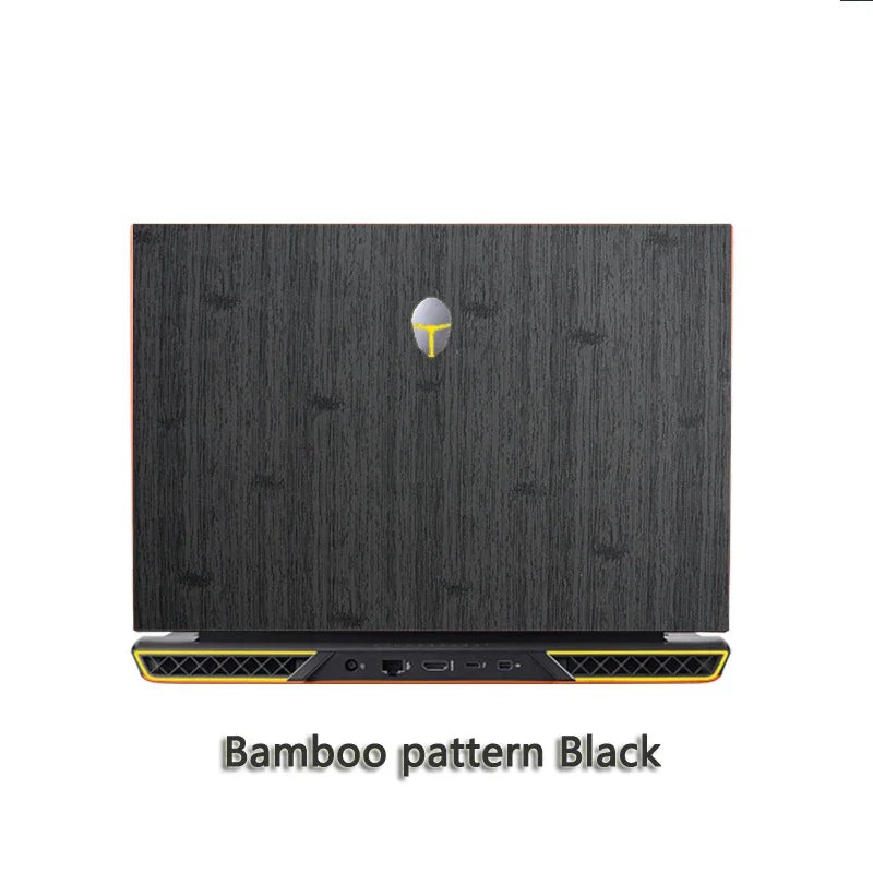 Crazy Horse PU Leather Laptop Sticker Skin Decals