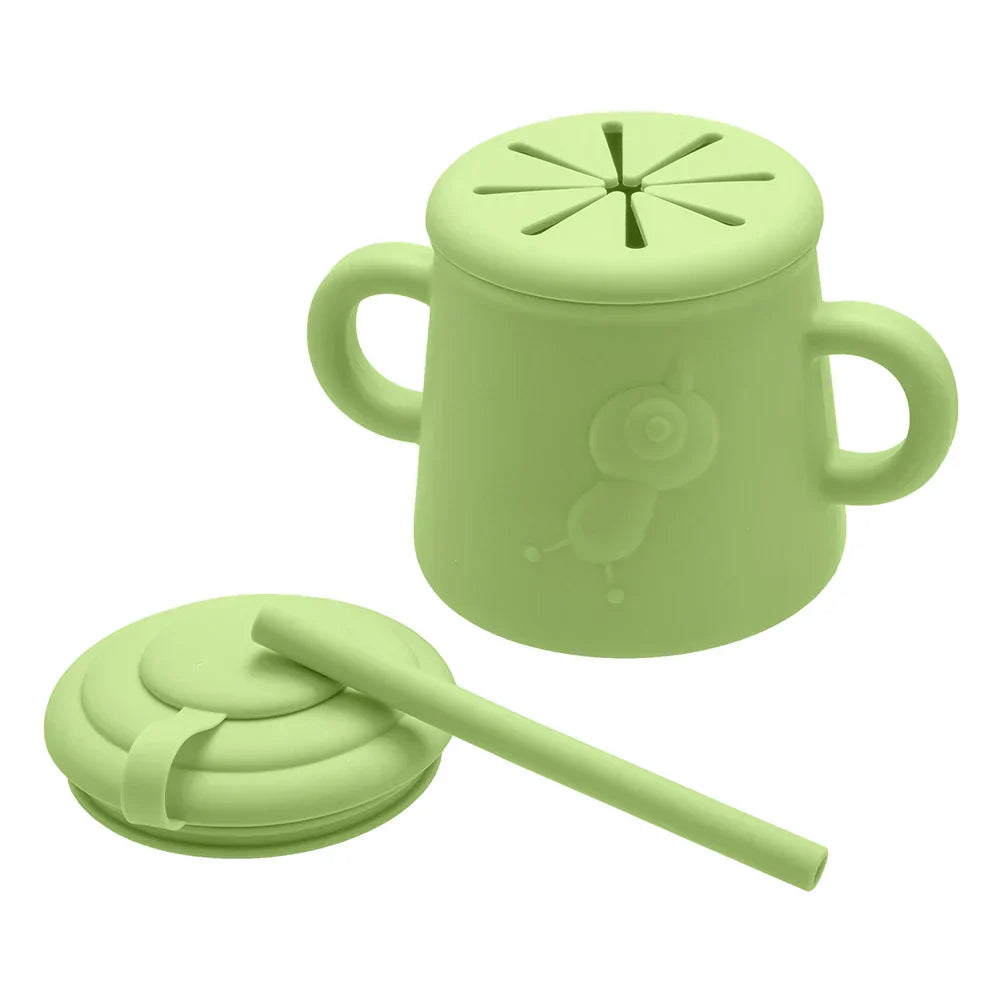 400ML Baby Feeding 2 in 1 Snack Cup