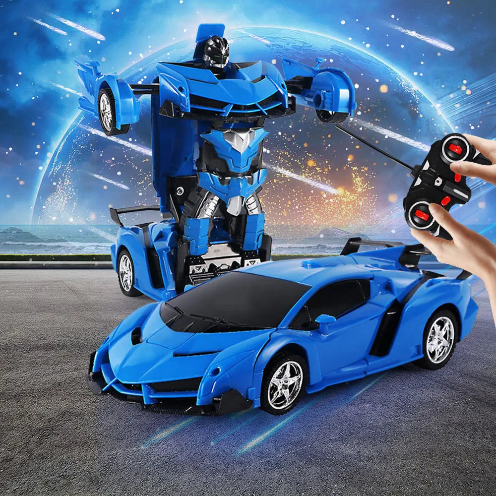 RC Car Transformation Robots Sports Vehicle Model Drift