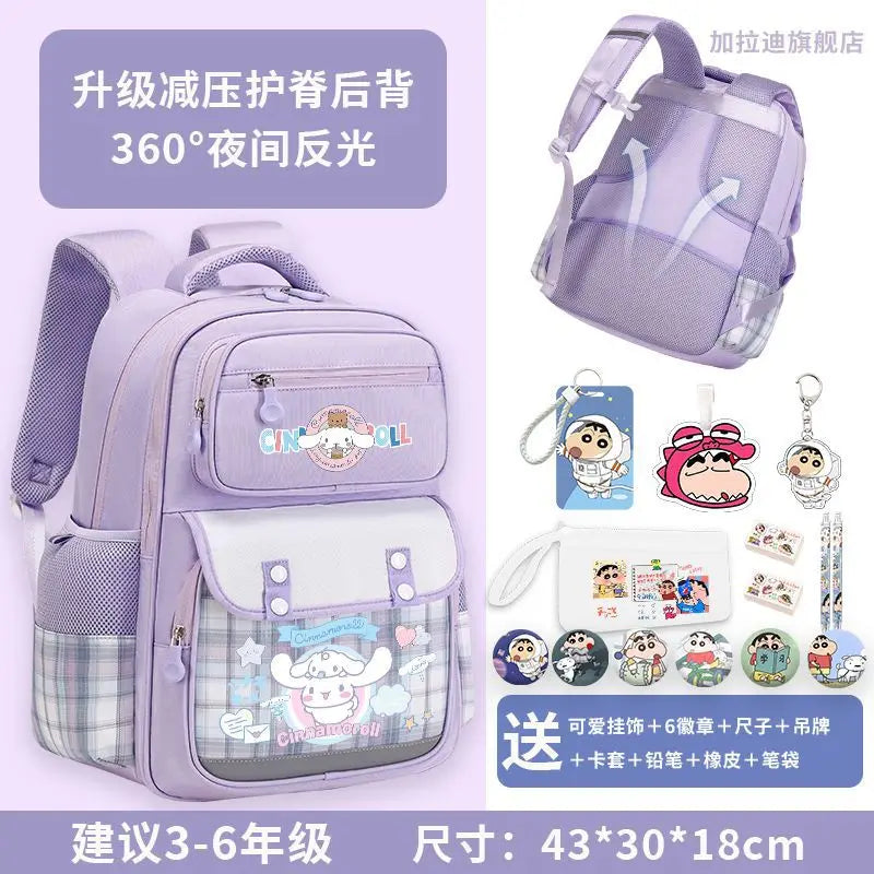 2024 New Sanrio Cinnamoroll Backpack Animation Derivatives Student