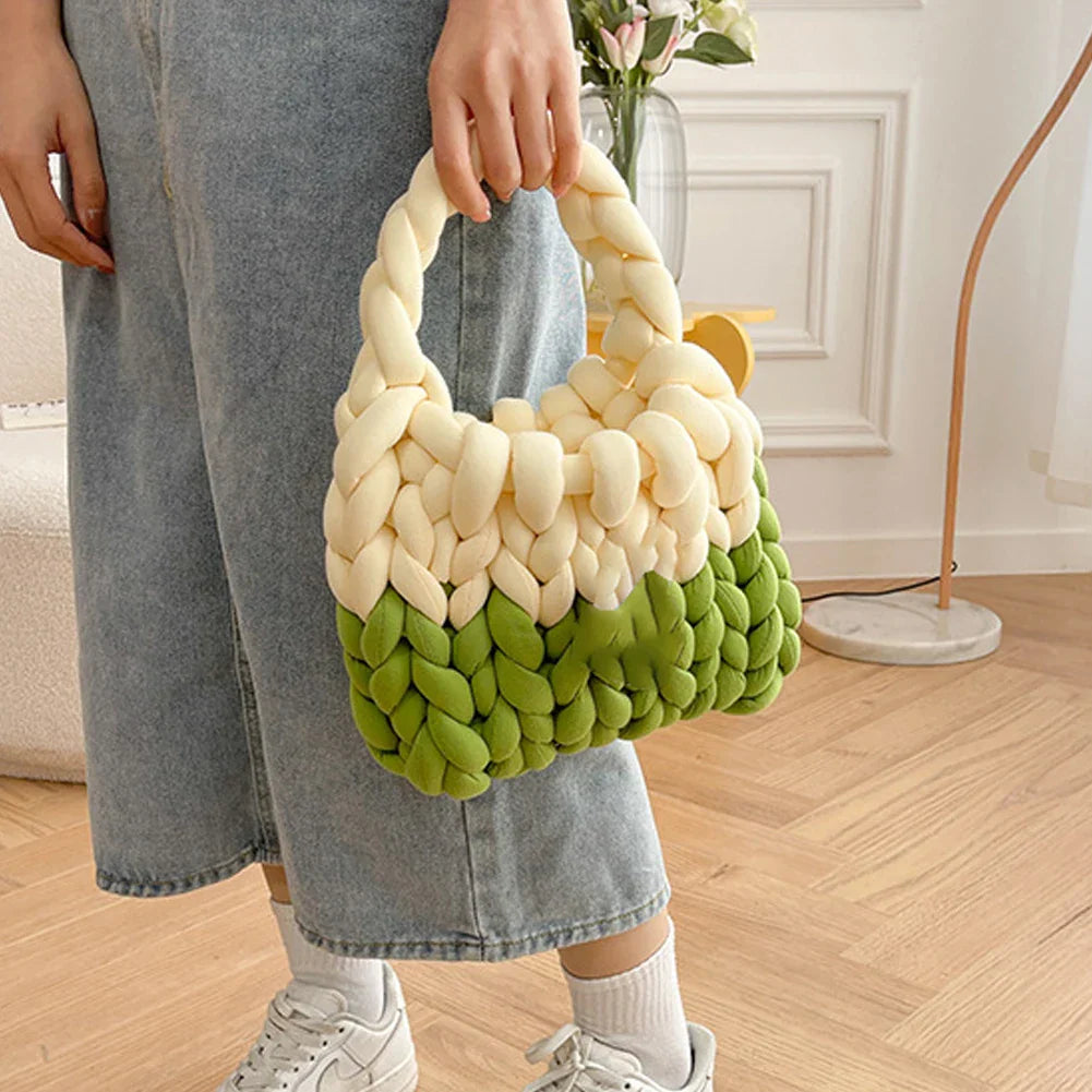 Ladies Casual Bag Handwoven Shopping Bag Icelandic Wool