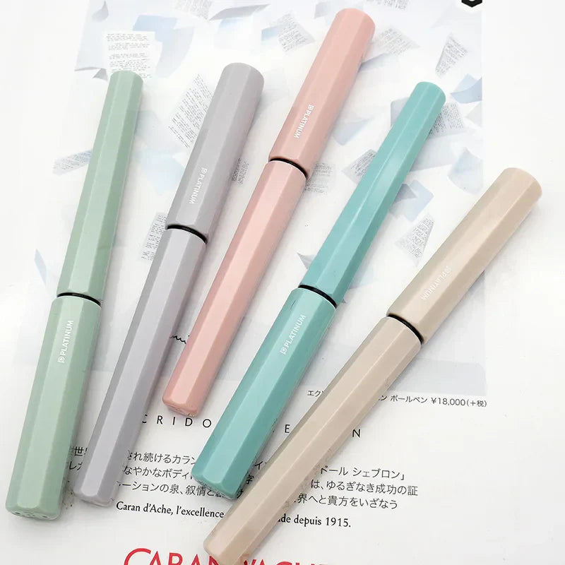 Japanese Plantinum small meteor pen student lovely girl