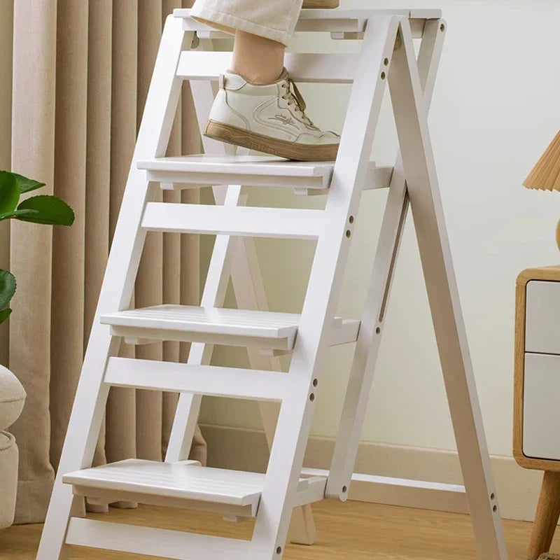 Platforms Telescoping Step Stools Foldable Attic Bar Portable