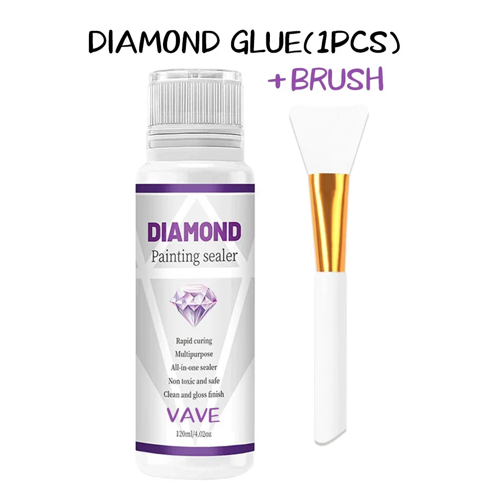 5d Diamond Painting Art Glue Permanent Hold Shine