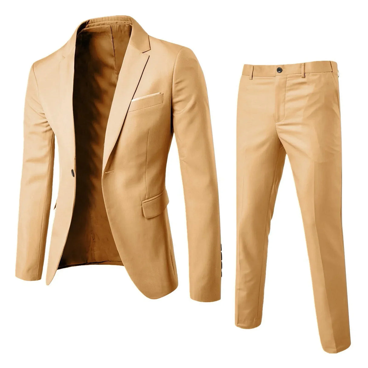 Men Blazers 2 Pieces Sets Business 2 Suits