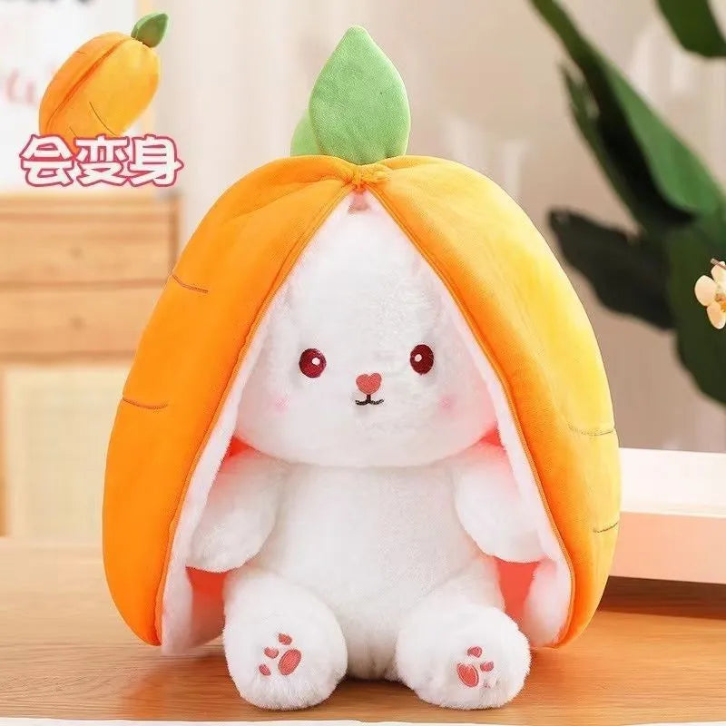 Funny Joy Kawaii Fruit Bunny Plush Toy Cute